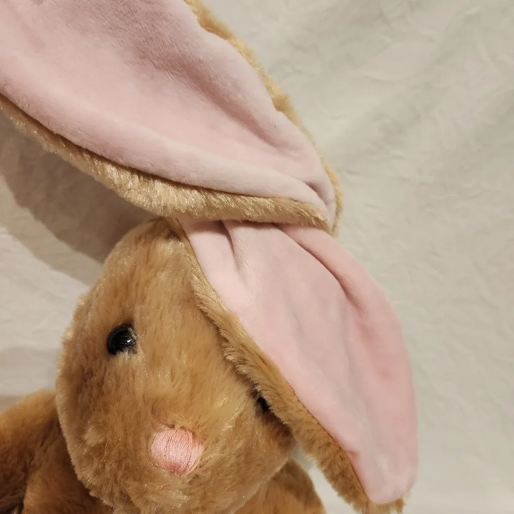 Build-A-Bear Pawlette Bunny Tan Easter Rabbit Plush Stuffed Animal No Sound Box